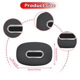 Maxbell Car Tissue Holder Silicone for Outdoor Travel Trucks Center Consoles Armrest Black