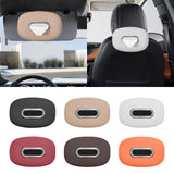 Maxbell Car Tissue Holder Silicone for Outdoor Travel Trucks Center Consoles Armrest Black