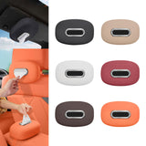 Maxbell Car Tissue Holder Silicone for Outdoor Travel Trucks Center Consoles Armrest Black