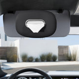 Maxbell Car Tissue Holder Silicone for Outdoor Travel Trucks Center Consoles Armrest Black