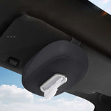 Maxbell Car Tissue Holder Silicone for Outdoor Travel Trucks Center Consoles Armrest Black