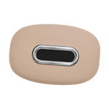 Maxbell Car Tissue Holder Silicone for Outdoor Travel Trucks Center Consoles Armrest Beige