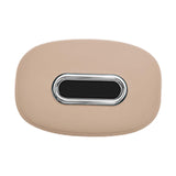 Maxbell Car Tissue Holder Silicone for Outdoor Travel Trucks Center Consoles Armrest Beige