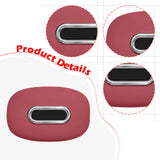 Maxbell Car Tissue Holder Silicone for Outdoor Travel Trucks Center Consoles Armrest Red