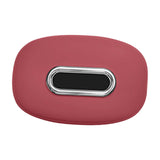 Maxbell Car Tissue Holder Silicone for Outdoor Travel Trucks Center Consoles Armrest Red