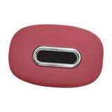 Maxbell Car Tissue Holder Silicone for Outdoor Travel Trucks Center Consoles Armrest Red