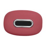 Maxbell Car Tissue Holder Silicone for Outdoor Travel Trucks Center Consoles Armrest Red