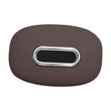 Maxbell Car Tissue Holder Silicone for Outdoor Travel Trucks Center Consoles Armrest Brown