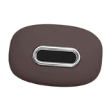 Maxbell Car Tissue Holder Silicone for Outdoor Travel Trucks Center Consoles Armrest Brown