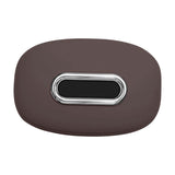 Maxbell Car Tissue Holder Silicone for Outdoor Travel Trucks Center Consoles Armrest Brown