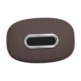 Maxbell Car Tissue Holder Silicone for Outdoor Travel Trucks Center Consoles Armrest Brown