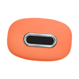 Maxbell Car Tissue Holder Silicone for Outdoor Travel Trucks Center Consoles Armrest Orange