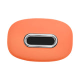 Maxbell Car Tissue Holder Silicone for Outdoor Travel Trucks Center Consoles Armrest Orange