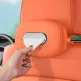 Maxbell Car Tissue Holder Silicone for Outdoor Travel Trucks Center Consoles Armrest Orange