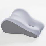 Maxbell Leg Support and Elevate Pillow Ergonomic Memory Foam Reading Pillow for Dorm Gray