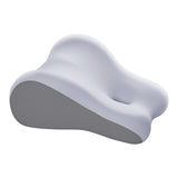 Maxbell Leg Support and Elevate Pillow Ergonomic Memory Foam Reading Pillow for Dorm Gray