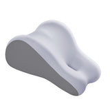 Maxbell Leg Support and Elevate Pillow Ergonomic Memory Foam Reading Pillow for Dorm Gray