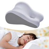 Maxbell Leg Support and Elevate Pillow Ergonomic Memory Foam Reading Pillow for Dorm Gray