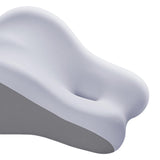 Maxbell Leg Support and Elevate Pillow Ergonomic Memory Foam Reading Pillow for Dorm Gray