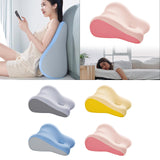 Maxbell Leg Support and Elevate Pillow Ergonomic Memory Foam Reading Pillow for Dorm Gray