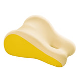 Maxbell Leg Support and Elevate Pillow Ergonomic Memory Foam Reading Pillow for Dorm Yellow