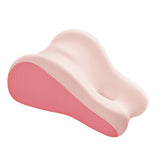 Maxbell Leg Support and Elevate Pillow Ergonomic Memory Foam Reading Pillow for Dorm Pink