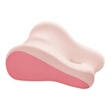 Maxbell Leg Support and Elevate Pillow Ergonomic Memory Foam Reading Pillow for Dorm Pink