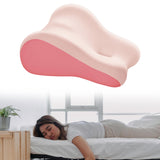 Maxbell Leg Support and Elevate Pillow Ergonomic Memory Foam Reading Pillow for Dorm Pink