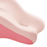 Maxbell Leg Support and Elevate Pillow Ergonomic Memory Foam Reading Pillow for Dorm Pink