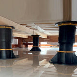 Maxbell 5Pcs Bed Beams Support Foot Adjustable Bed Center Slat Support Leg for Chair 9cm to 12cm