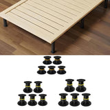 Maxbell 5Pcs Bed Beams Support Foot Adjustable Bed Center Slat Support Leg for Chair 9cm to 12cm