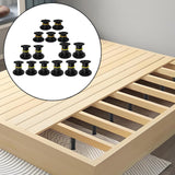 Maxbell 5Pcs Bed Beams Support Foot Adjustable Bed Center Slat Support Leg for Chair 9cm to 12cm
