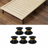 Maxbell 5Pcs Bed Beams Support Foot Adjustable Bed Center Slat Support Leg for Chair 9cm to 12cm