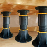 Maxbell 5Pcs Bed Beams Support Foot Adjustable Bed Center Slat Support Leg for Chair 9cm to 12cm