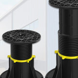 Maxbell 5Pcs Bed Beams Support Foot Adjustable Bed Center Slat Support Leg for Chair 12cm to 18cm