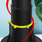 Maxbell 5Pcs Bed Beams Support Foot Adjustable Bed Center Slat Support Leg for Chair 12cm to 18cm