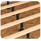 Maxbell 5Pcs Bed Beams Support Foot Adjustable Bed Center Slat Support Leg for Chair 14cm to 22cm
