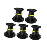 Maxbell 5Pcs Bed Beams Support Foot Adjustable Bed Center Slat Support Leg for Chair 14cm to 22cm