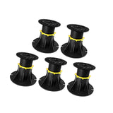 Maxbell 5Pcs Bed Beams Support Foot Adjustable Bed Center Slat Support Leg for Chair 14cm to 22cm