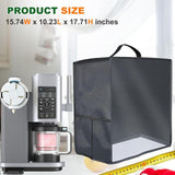 Maxbell Ice Cream Maker Dust Cover Durability Portable Clear Front Panel Accessories