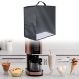 Maxbell Ice Cream Maker Dust Cover Durability Portable Clear Front Panel Accessories