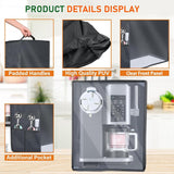 Maxbell Ice Cream Maker Dust Cover Durability Portable Clear Front Panel Accessories