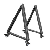 Maxbell Low Height Mobile TV Stand Mobile TV Cart for Conference Office Meeting Room