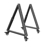 Maxbell Low Height Mobile TV Stand Mobile TV Cart for Conference Office Meeting Room