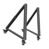 Maxbell Low Height Mobile TV Stand Mobile TV Cart for Conference Office Meeting Room
