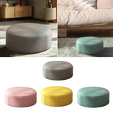 Maxbell Round Floor Pillow Soft Floor Cushion for Home Couch Chair Bed Car Work Room Dark Gray