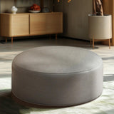 Maxbell Round Floor Pillow Soft Floor Cushion for Home Couch Chair Bed Car Work Room Dark Gray
