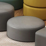 Maxbell Round Floor Pillow Soft Floor Cushion for Home Couch Chair Bed Car Work Room Dark Gray