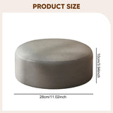 Maxbell Round Floor Pillow Soft Floor Cushion for Home Couch Chair Bed Car Work Room Dark Gray