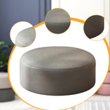 Maxbell Round Floor Pillow Soft Floor Cushion for Home Couch Chair Bed Car Work Room Dark Gray